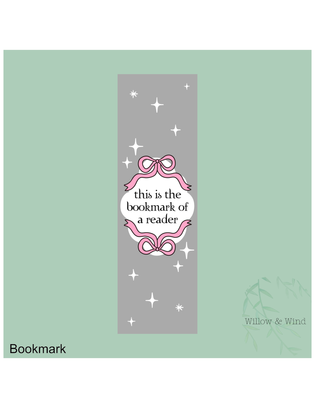 Bookmark Of A Reader Twilight Bookmark
