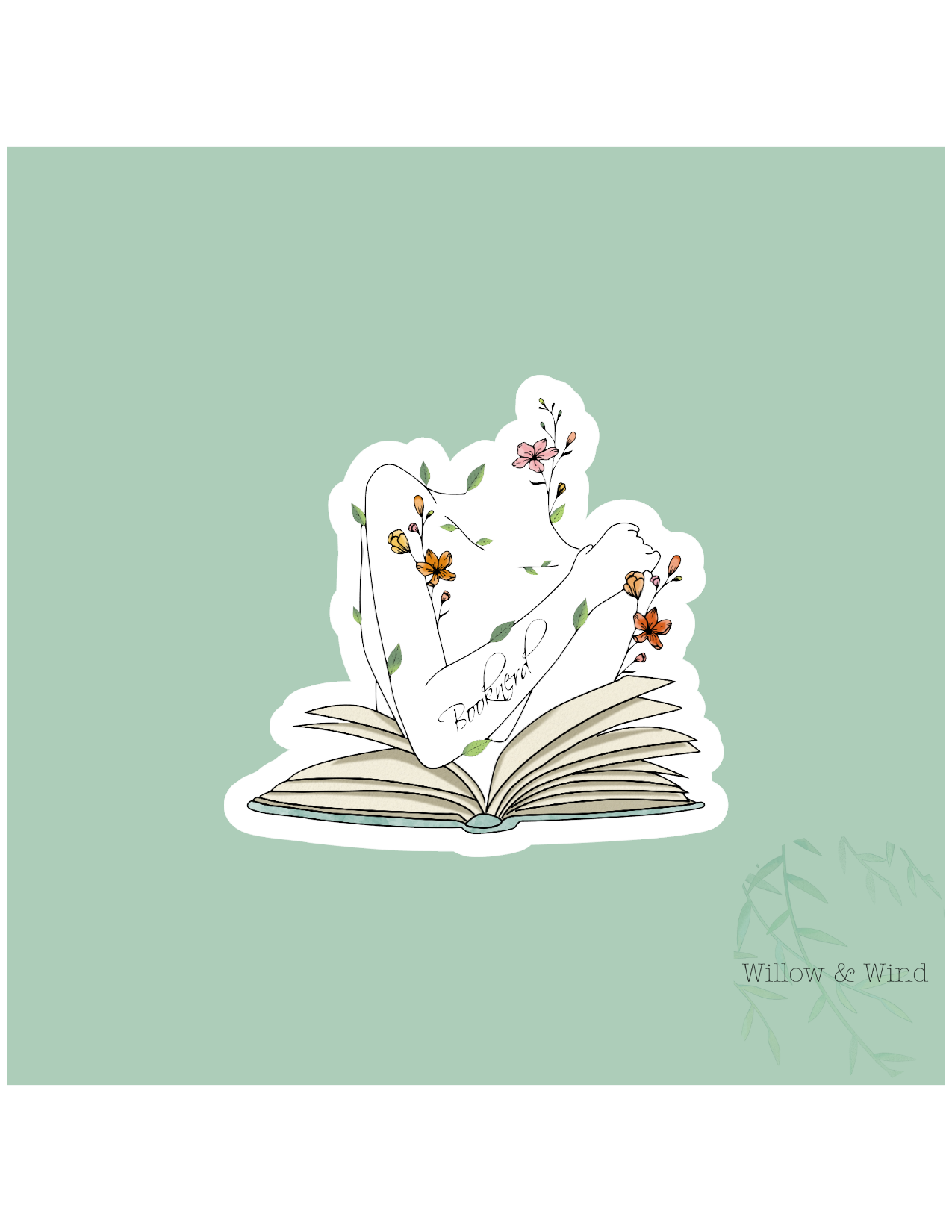 Book Nerd - Bookish Sticker
