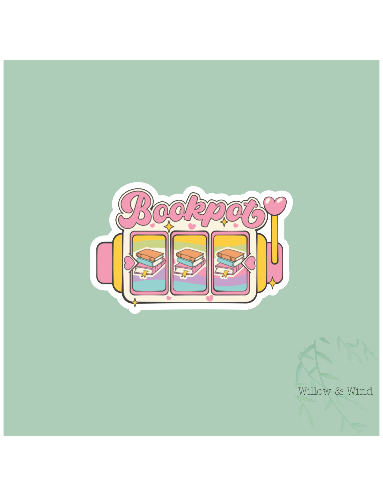 Bookpot - Bookish Sticker