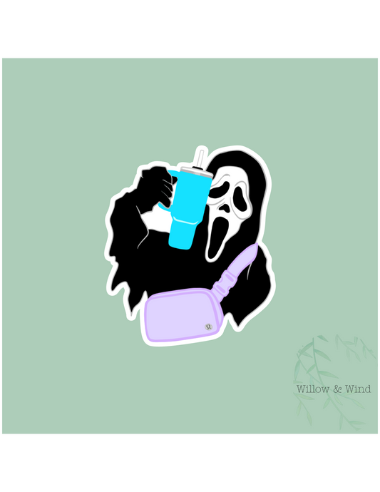 Boujie Ghost Sticker