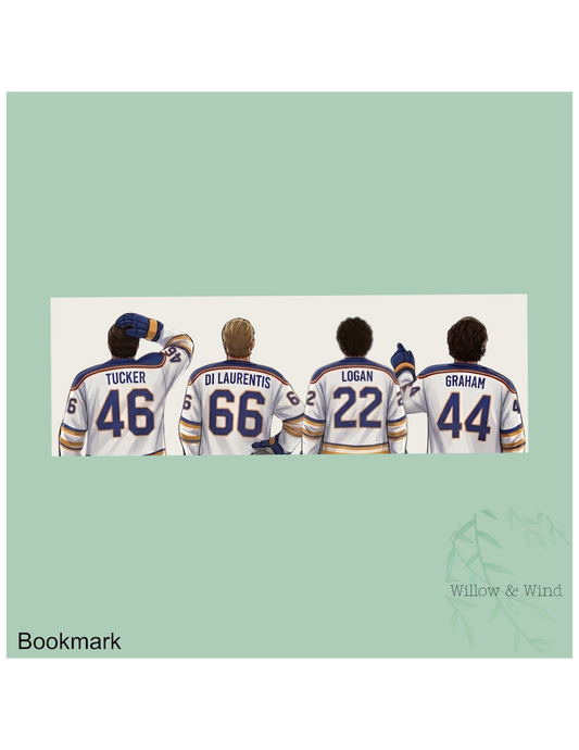Back Of Boys Off Campus Bookmark