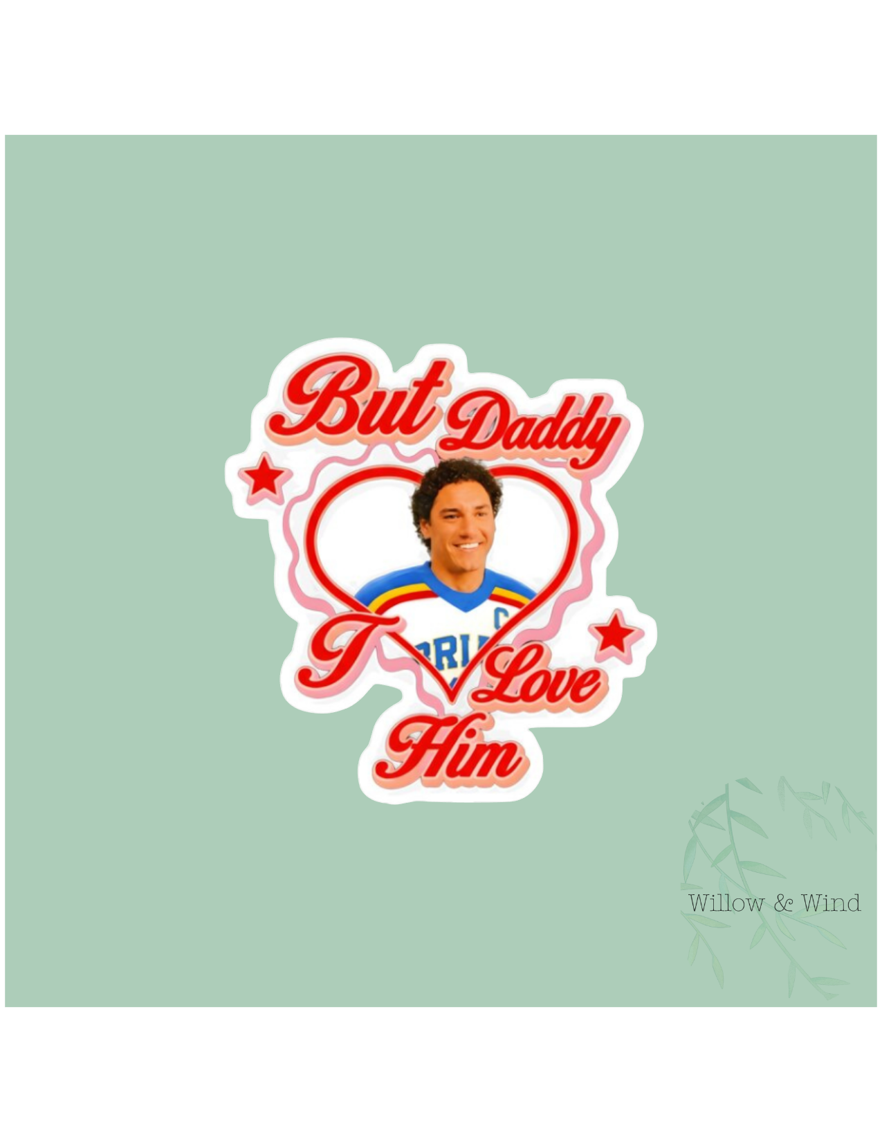 But Daddy Garrett Graham - Off Campus Sticker