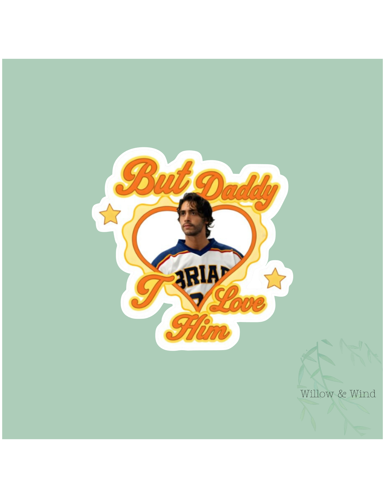 But Daddy John Logan - Off Campus Sticker