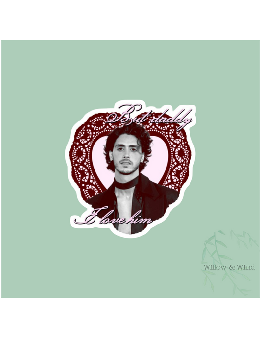 But Daddy John Logan - Off Campus Sticker