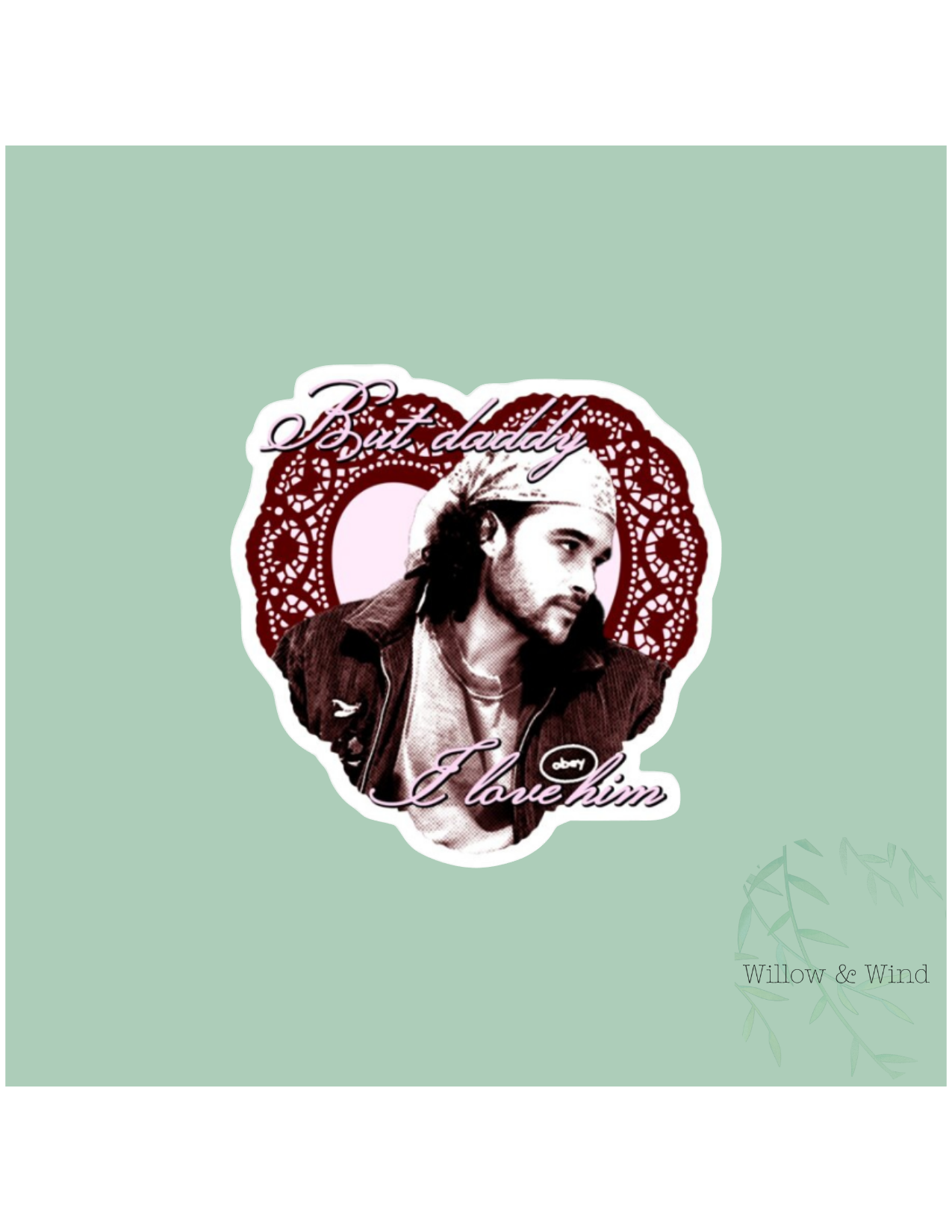 But Daddy John Tucker - Off Campus Sticker