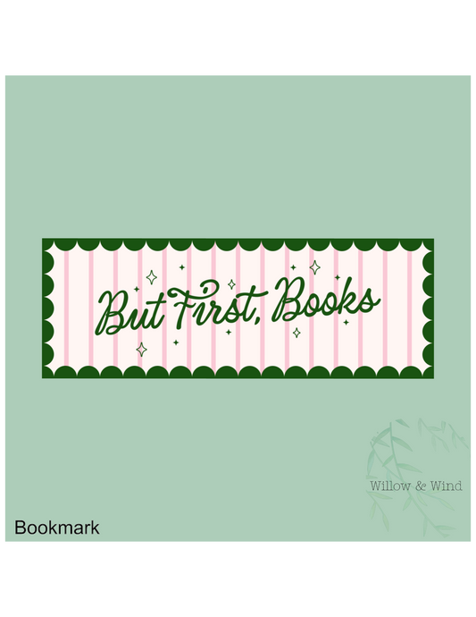 But First Books Bookmark