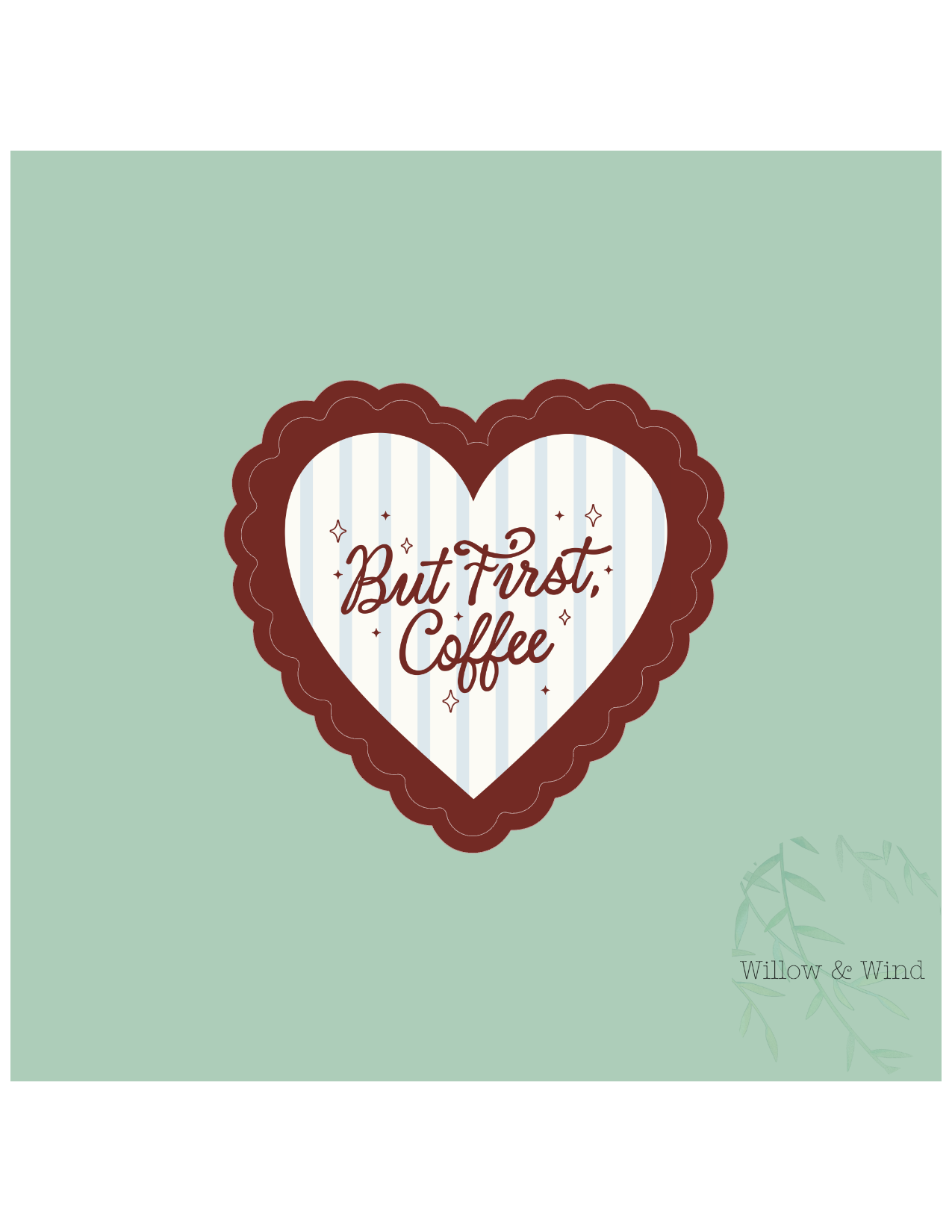 But First, Coffee Sticker