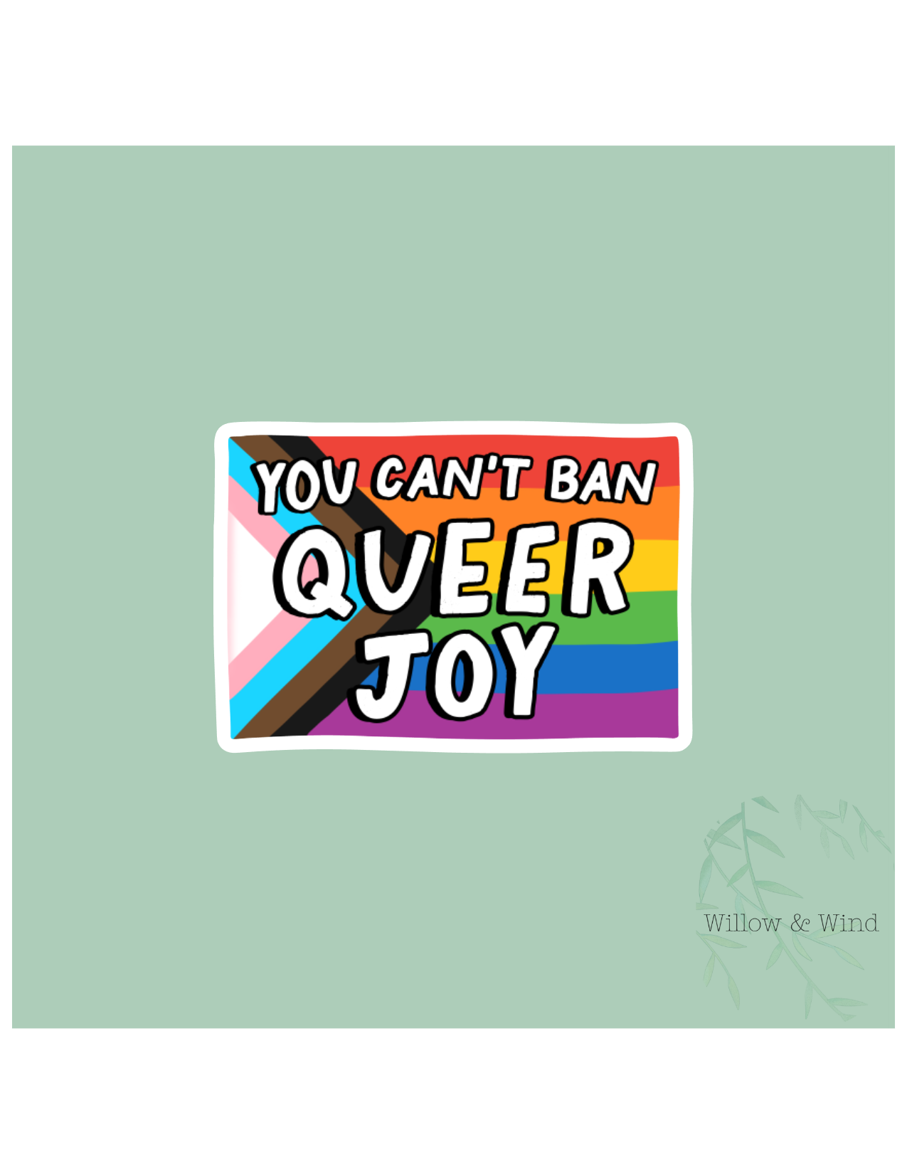 You Can't Ban Queer Joy - LGBTQ Sticker