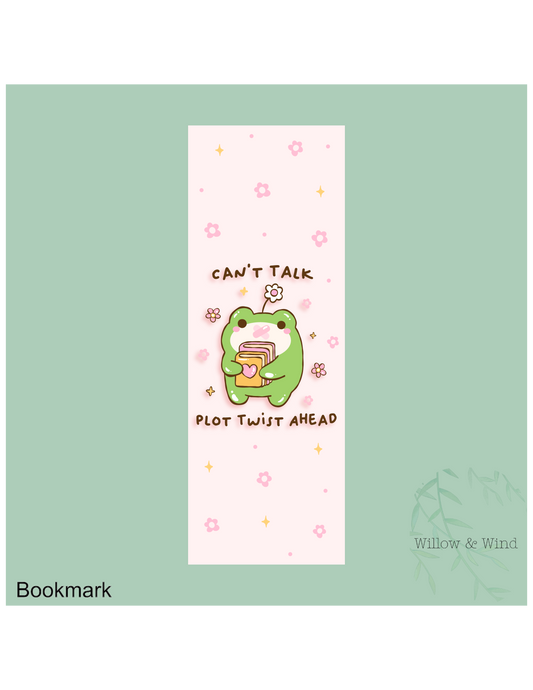 Can't Talk, Plot Twist Bookmark