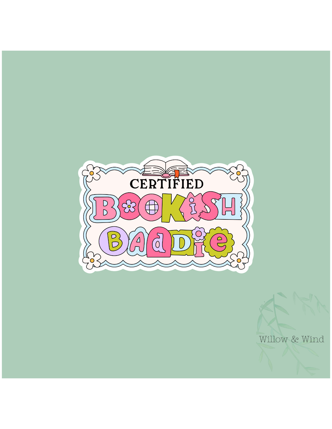 Certified Bookish Baddie - Bookish Sticker