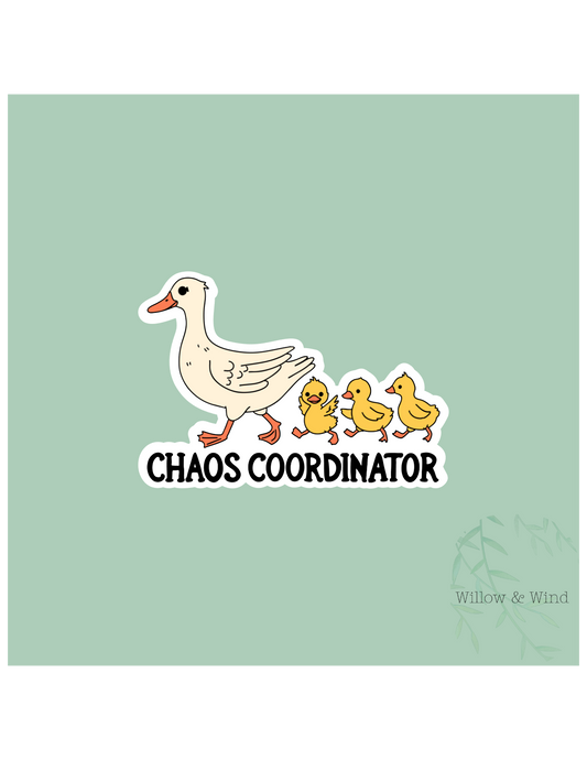 Chaos Coordinator Sticker