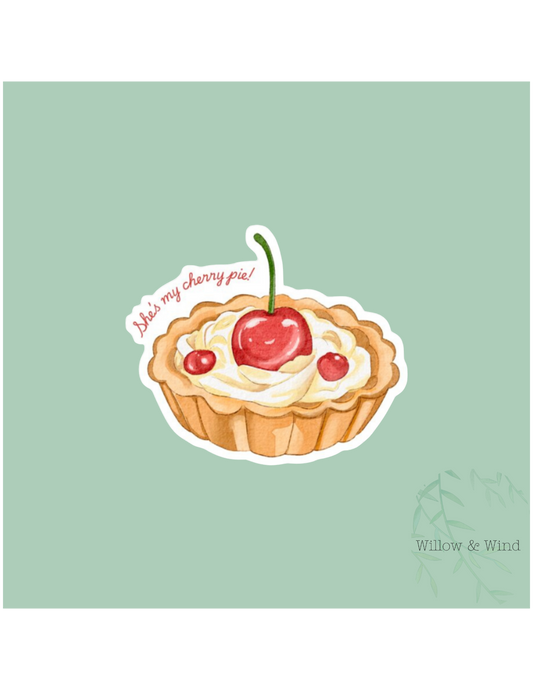 Cherry Pie - Off Campus Sticker