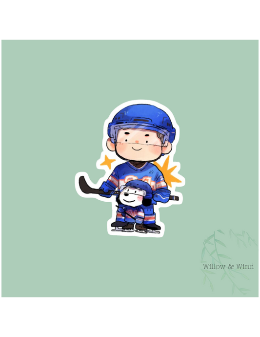 Chibi Hollander - Heated Rivalry Sticker