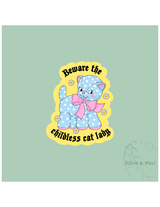 Childless Lady Sticker