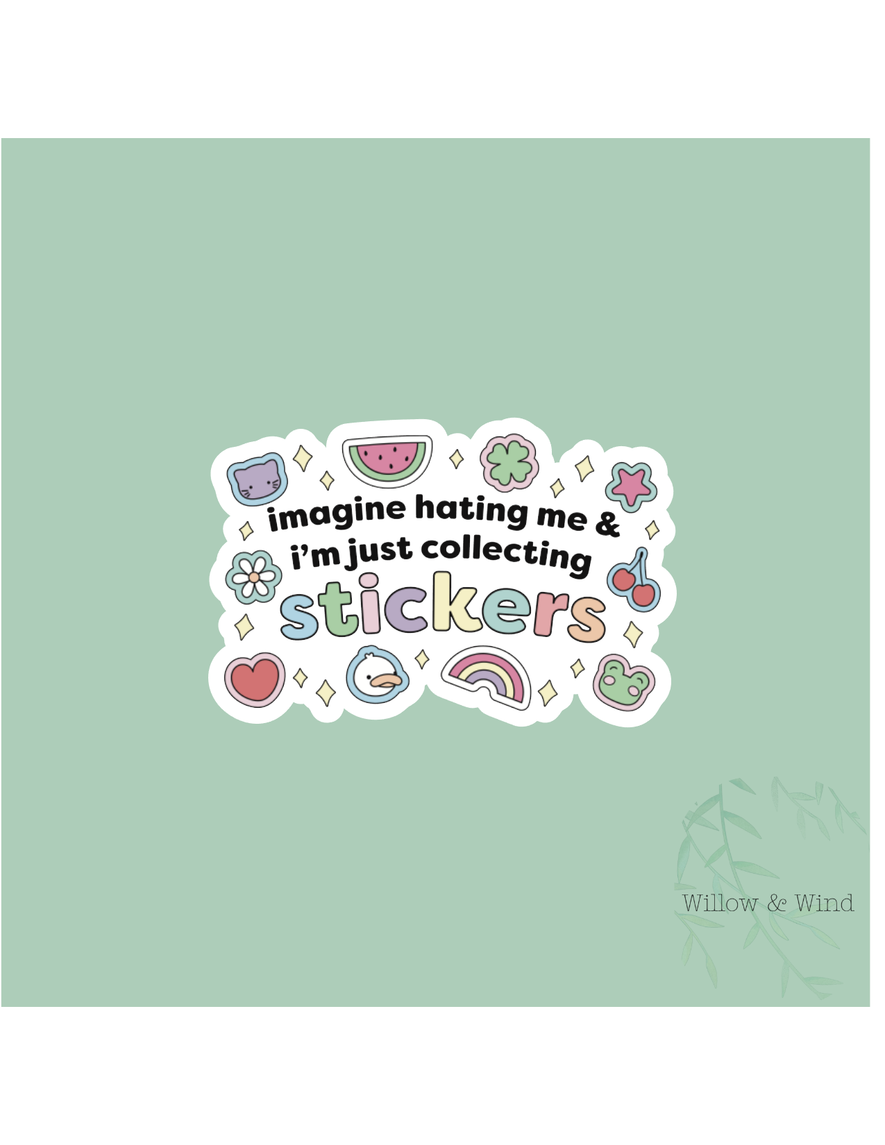 Collecting Stickers Sticker