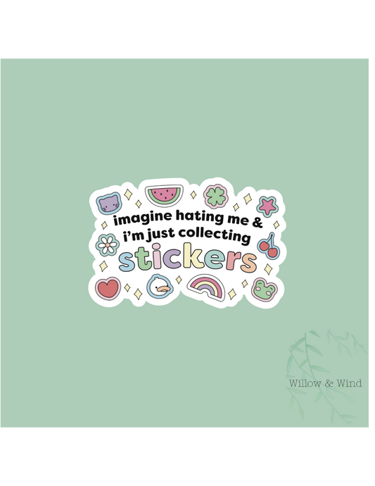 Collecting Stickers Sticker