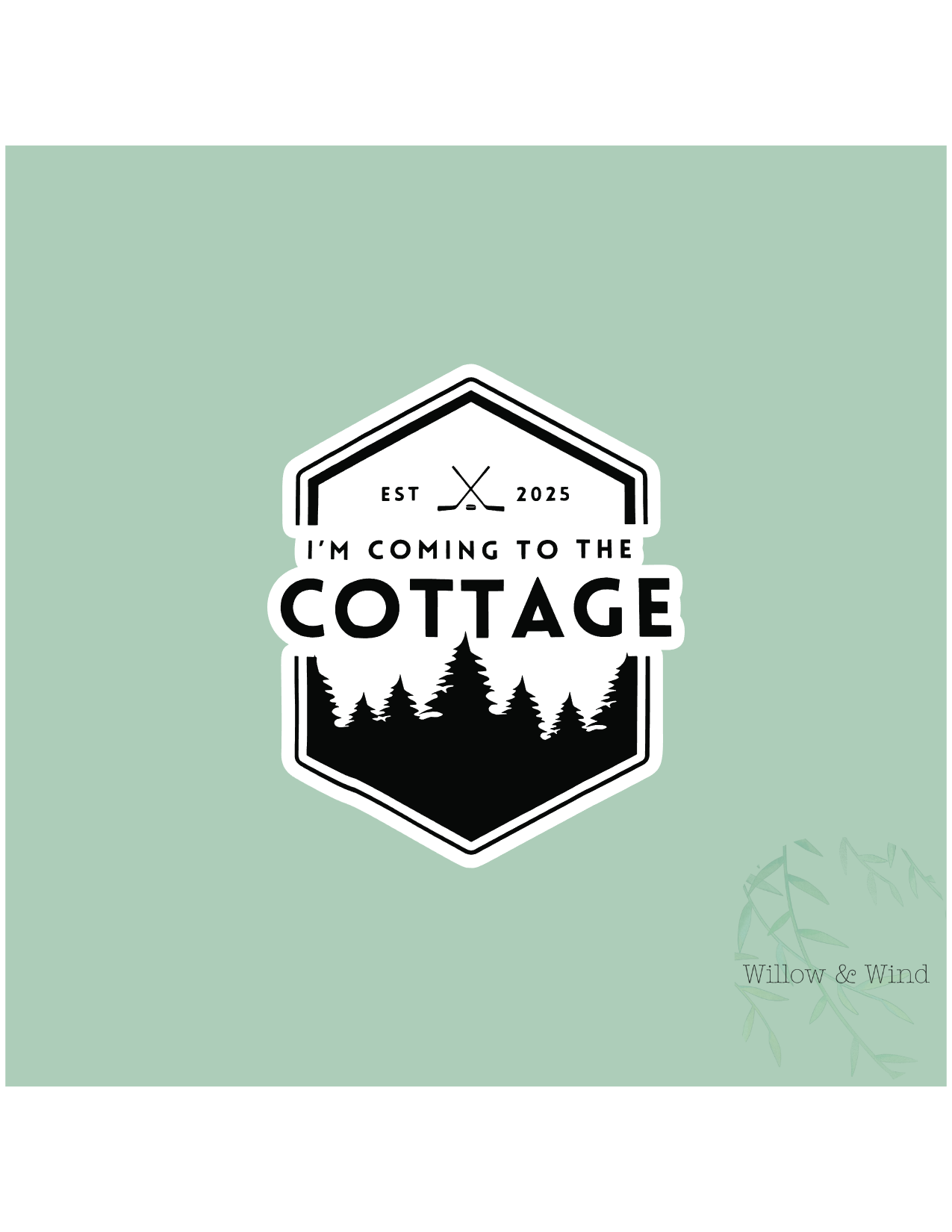 Coming To The Cottage - Heated Rivalry Sticker