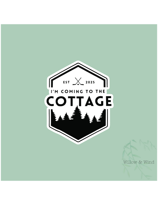 Coming To The Cottage - Heated Rivalry Sticker