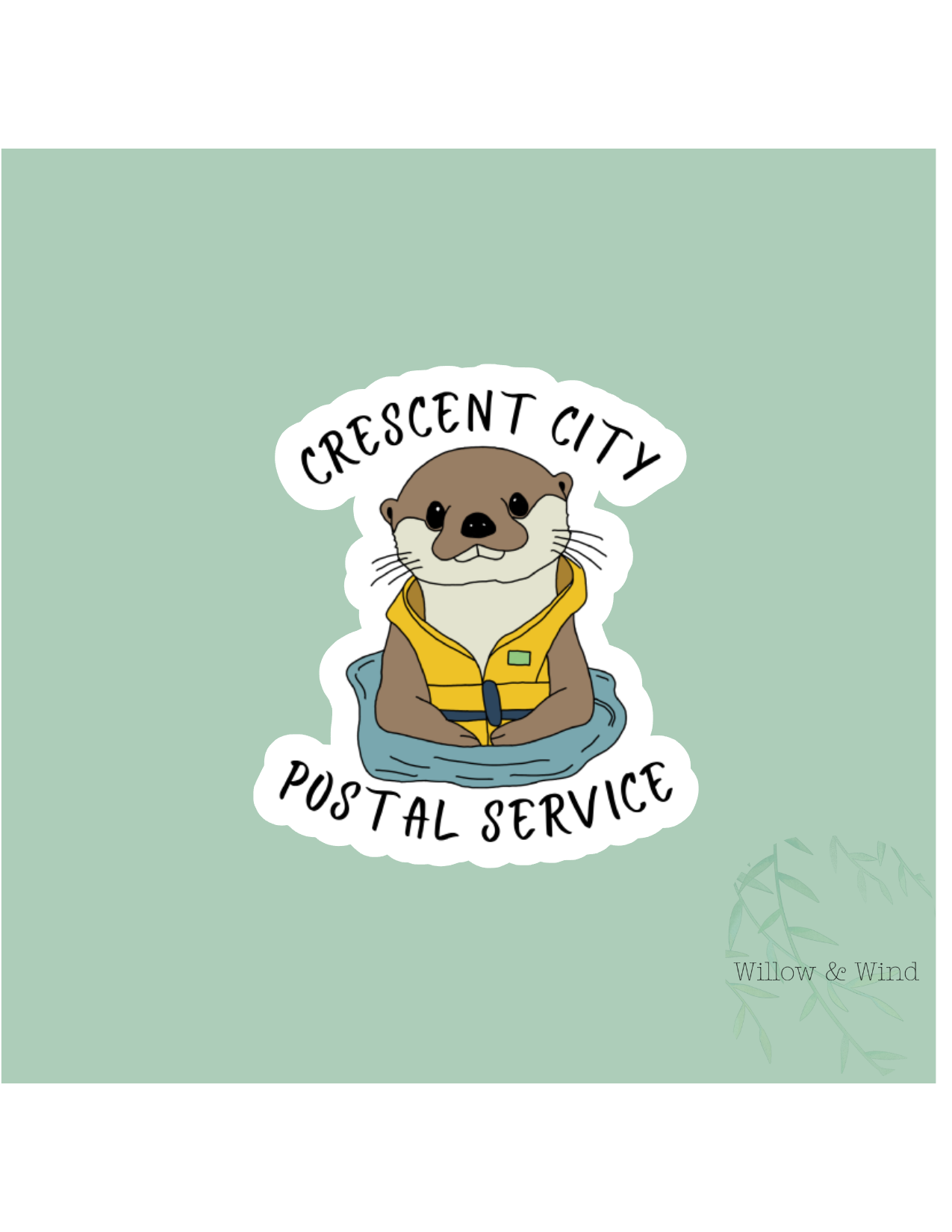Crescent City Postal Service - Bookish Sticker
