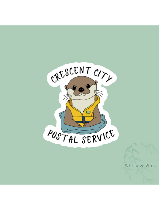 Crescent City Postal Service - Bookish Sticker