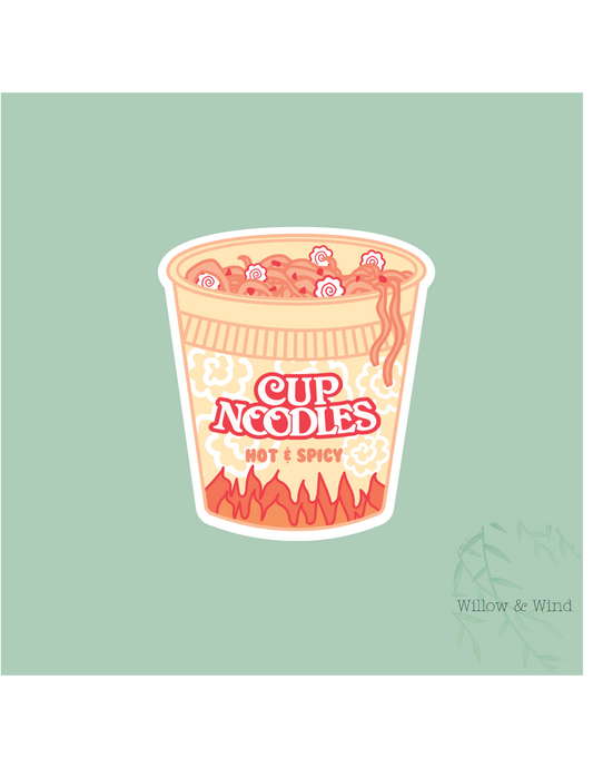 Hot & Spicy Noodles Sticker