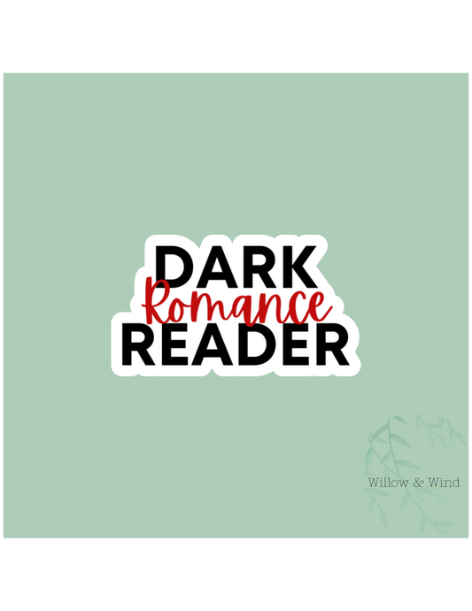Dark Romance Reader - Bookish Sticker