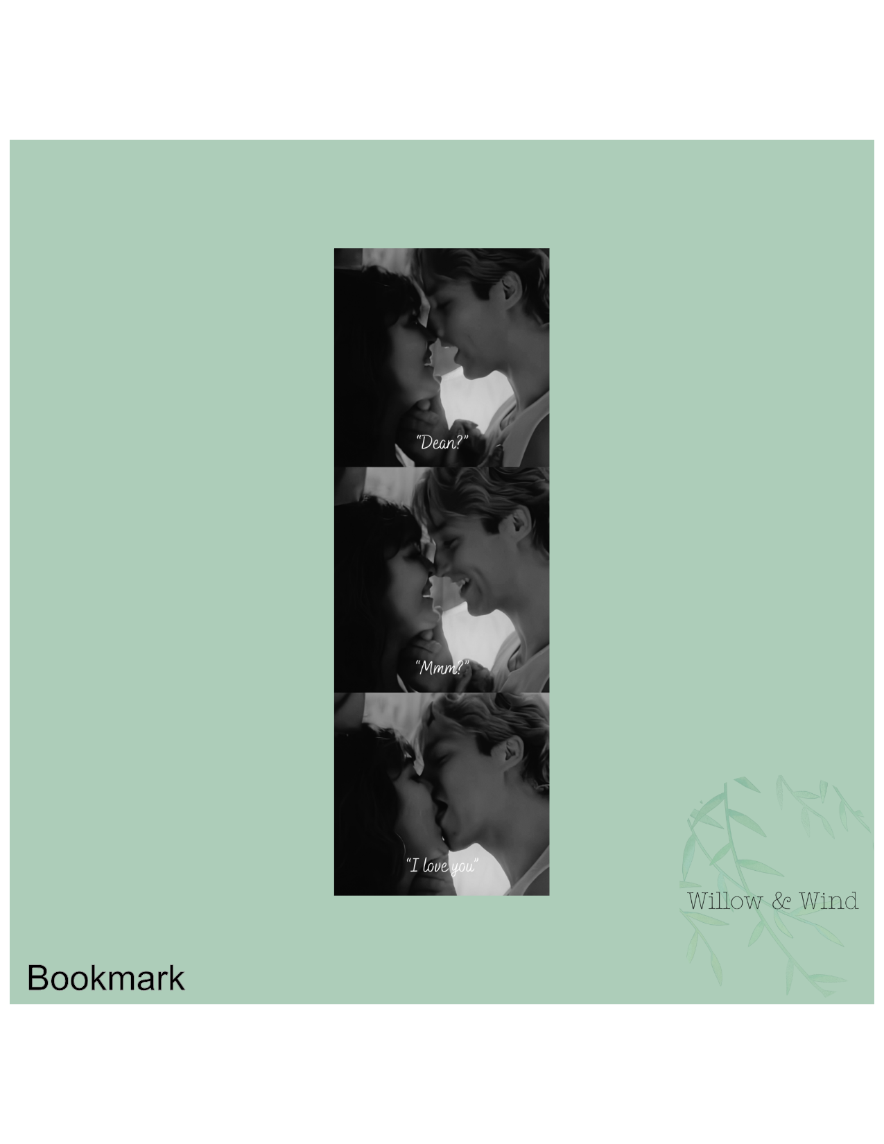 Dean, I Love You Off Campus Bookmark