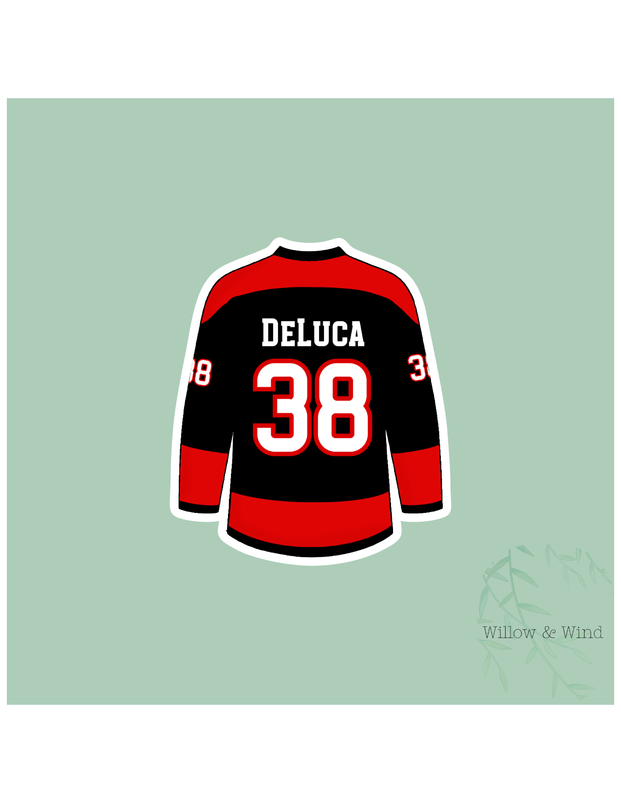 Deluca 38 Windy City Series - Bookish Sticker