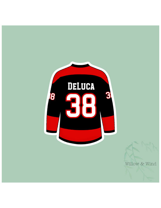 Deluca 38 Windy City Series - Bookish Sticker
