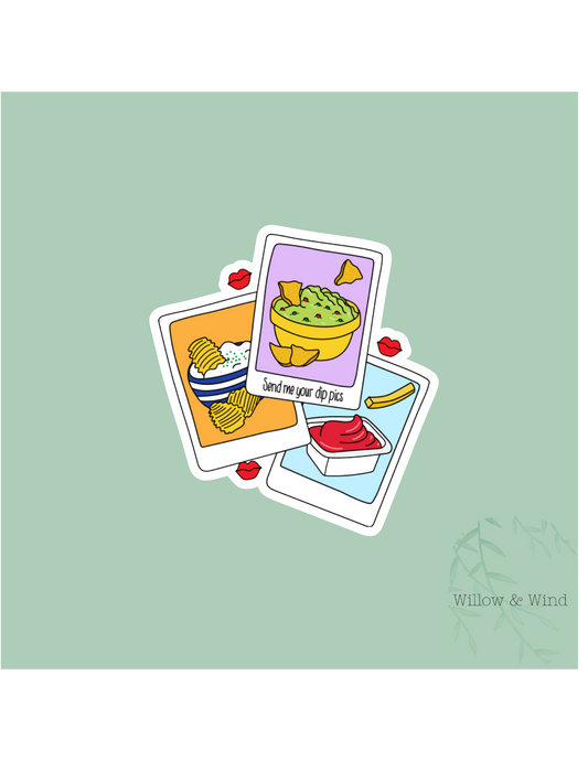 Dip Pics - Valentines Sticker