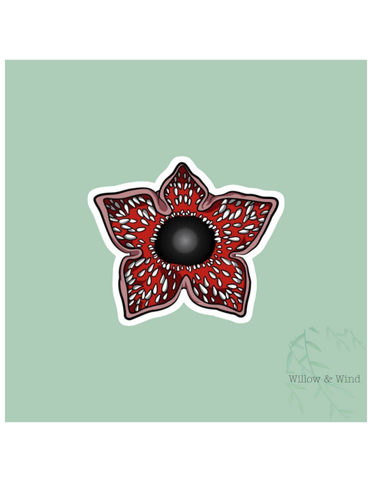 Demogorgon Head - Stranger Things Sticker