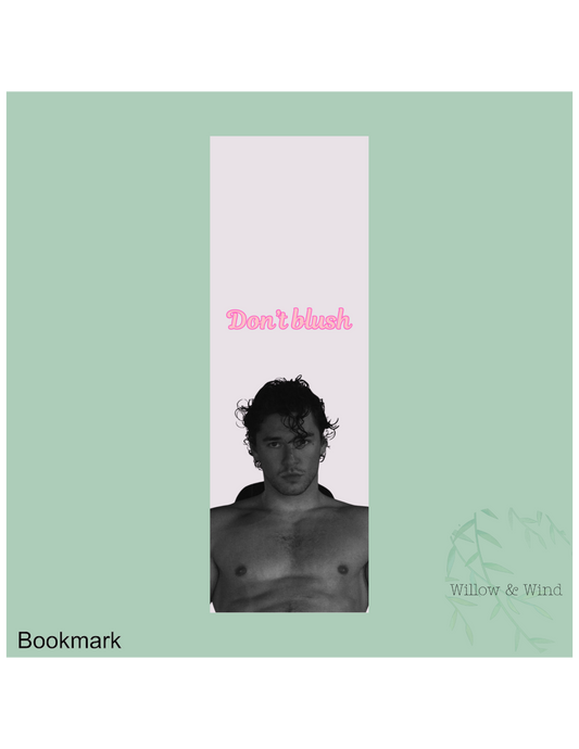 Don't Blush Off Campus Bookmark