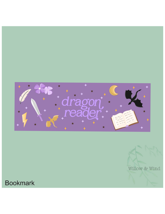 Dragon Reader Bookmark
