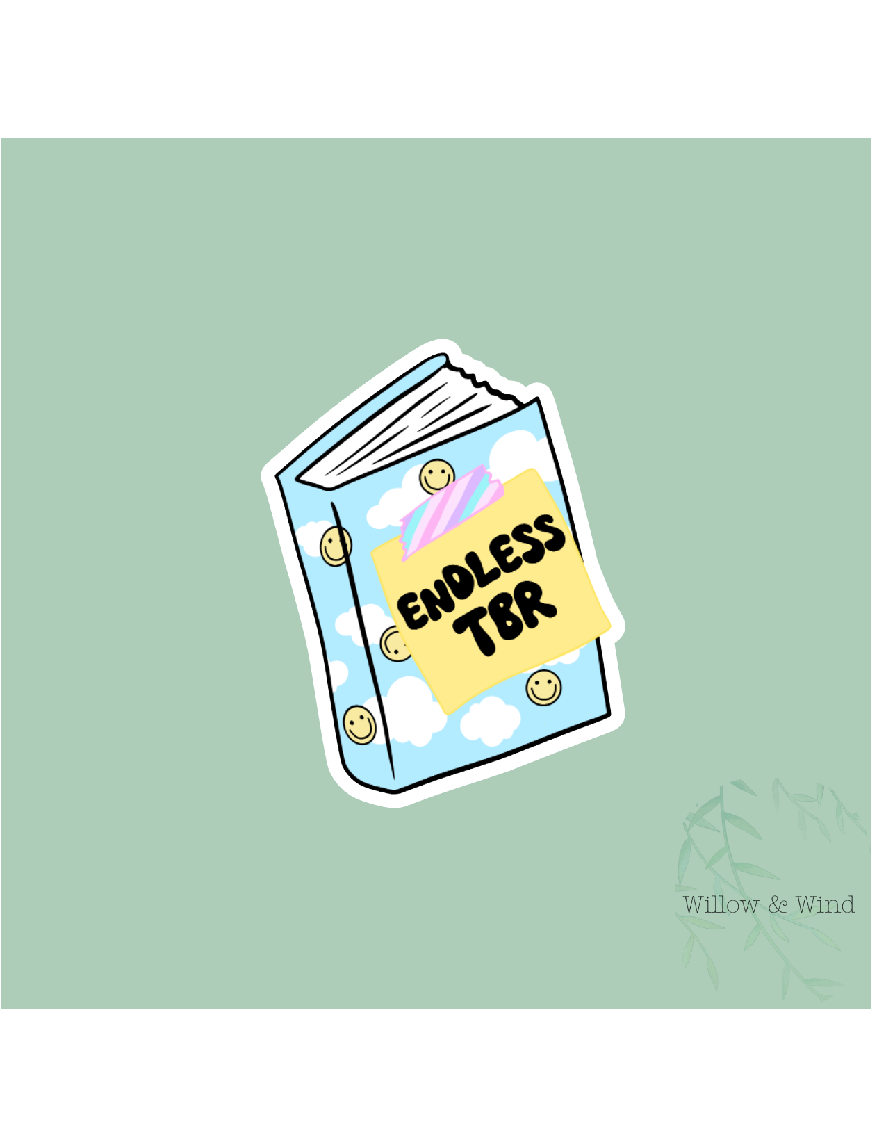 Endless TBR - Bookish Sticker