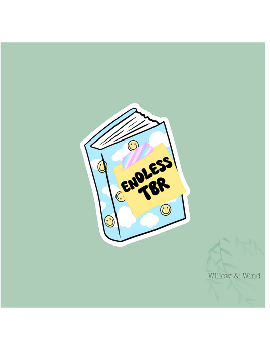 Endless TBR - Bookish Sticker