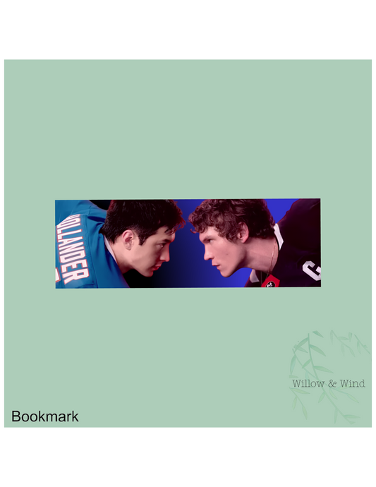 Face Off Heated Rivalry Bookmark