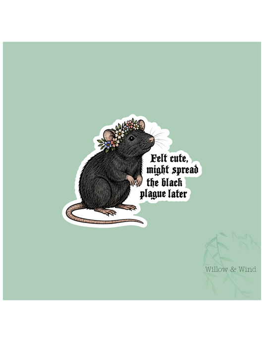 Felt Cute Sticker
