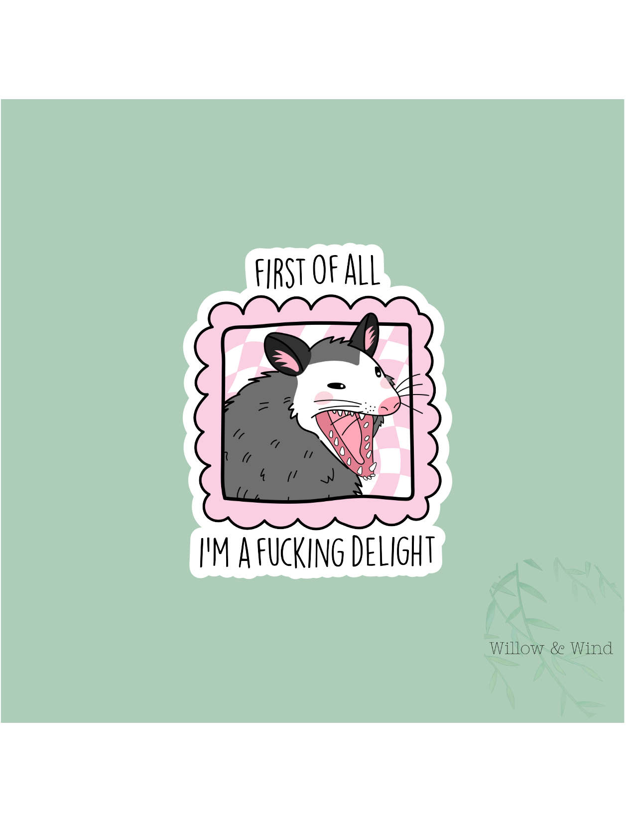 I'm A Delight Sticker