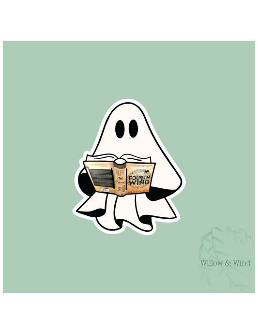 Fourth Wing Ghost Fourth Wing Sticker
