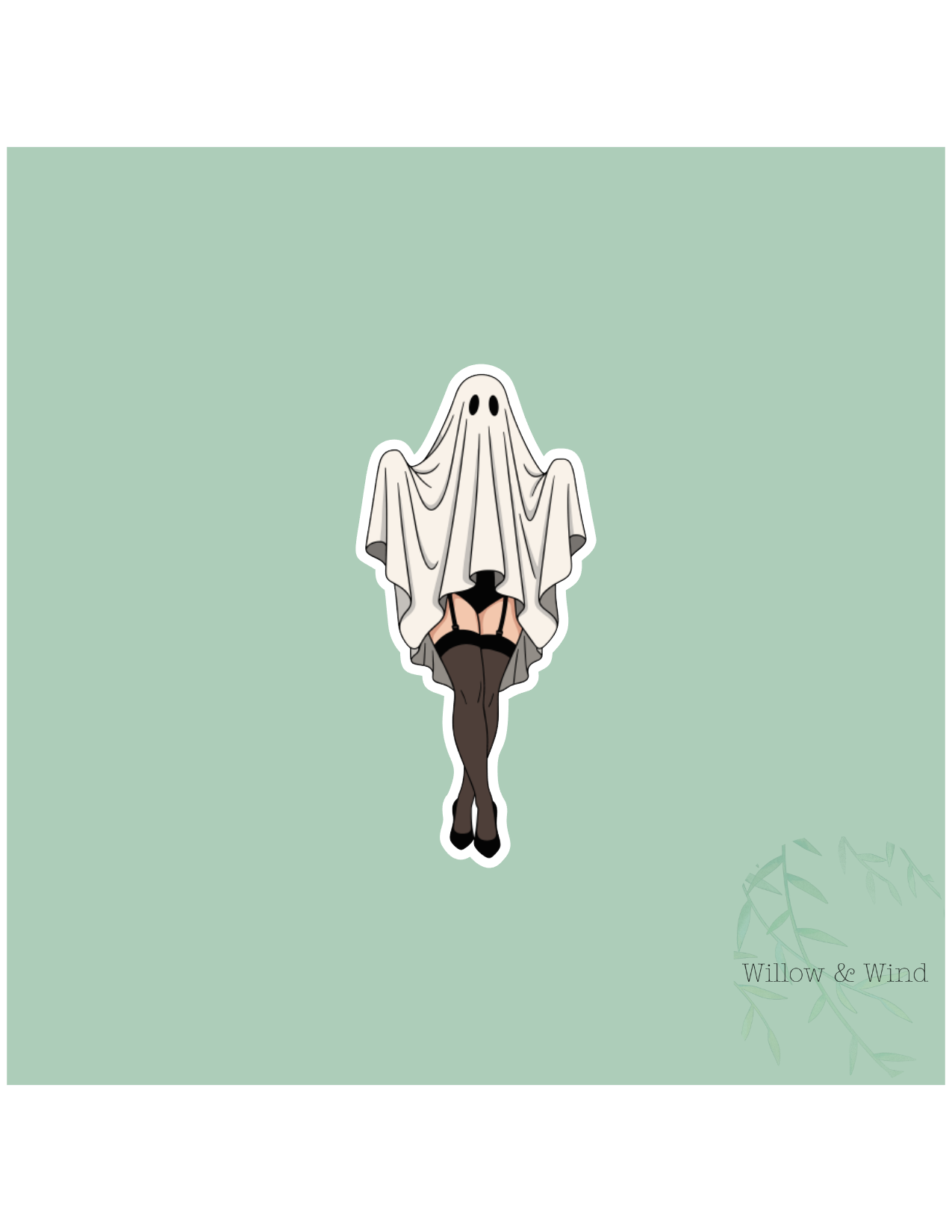 Freak In The Sheets Gothic Sticker