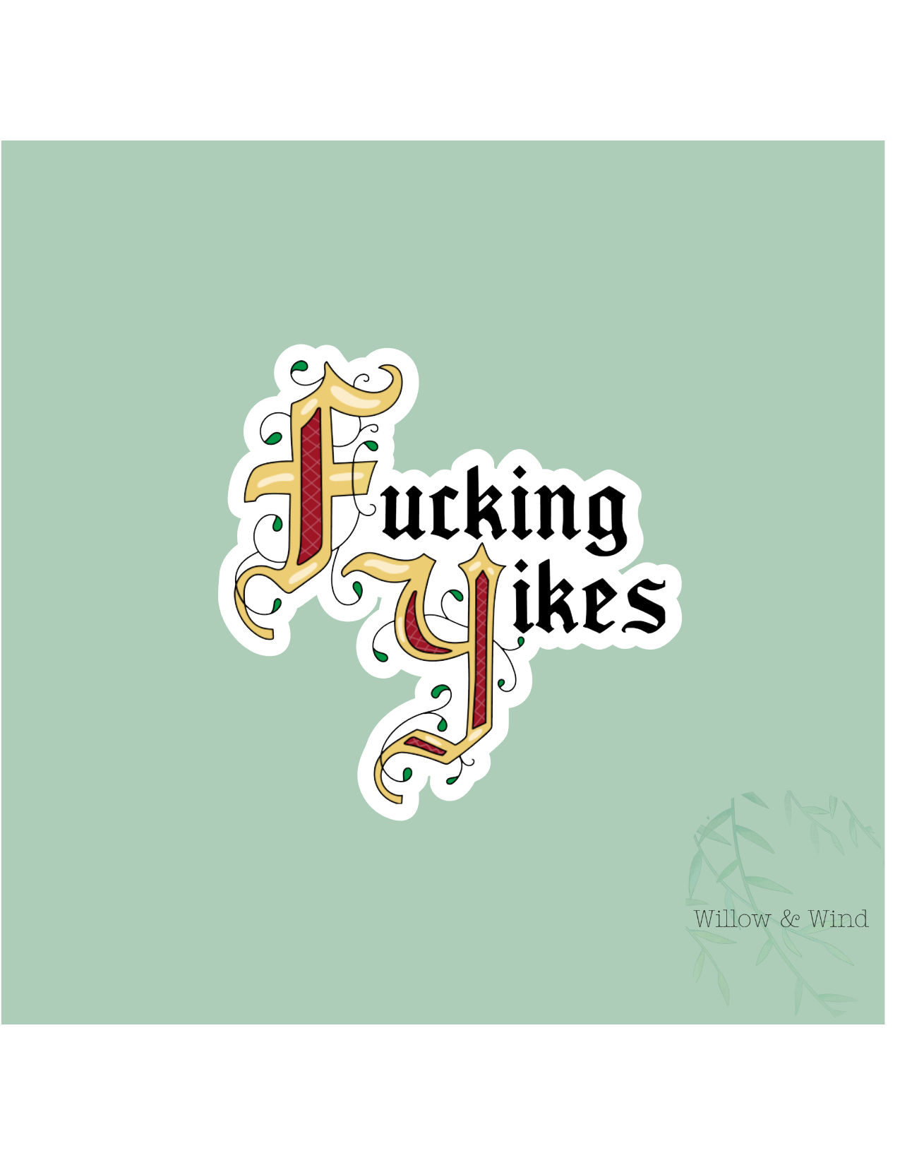 Fucking Yikes Sticker