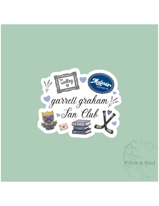 Garrett Graham Fan Club - Off Campus Sticker