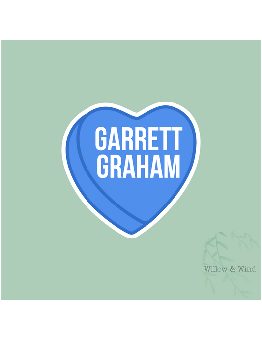 Garrett Graham Heart - Off Campus Sticker