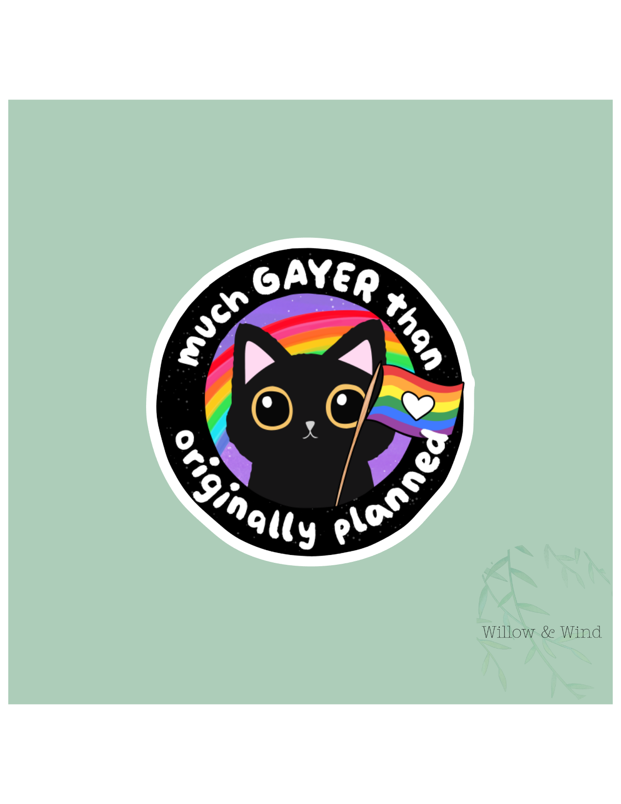 Gayer Than Planned - LGBTQ Sticker