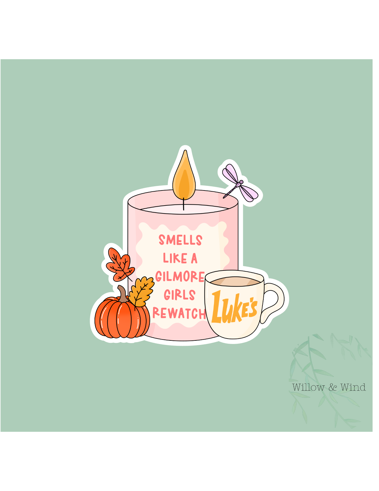 Smells Like Gilmore Girls - Gilmore Girls Sticker
