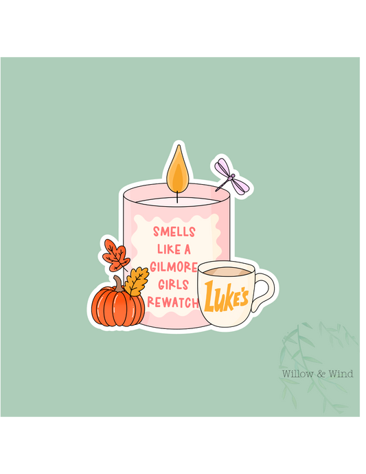 Smells Like Gilmore Girls - Gilmore Girls Sticker