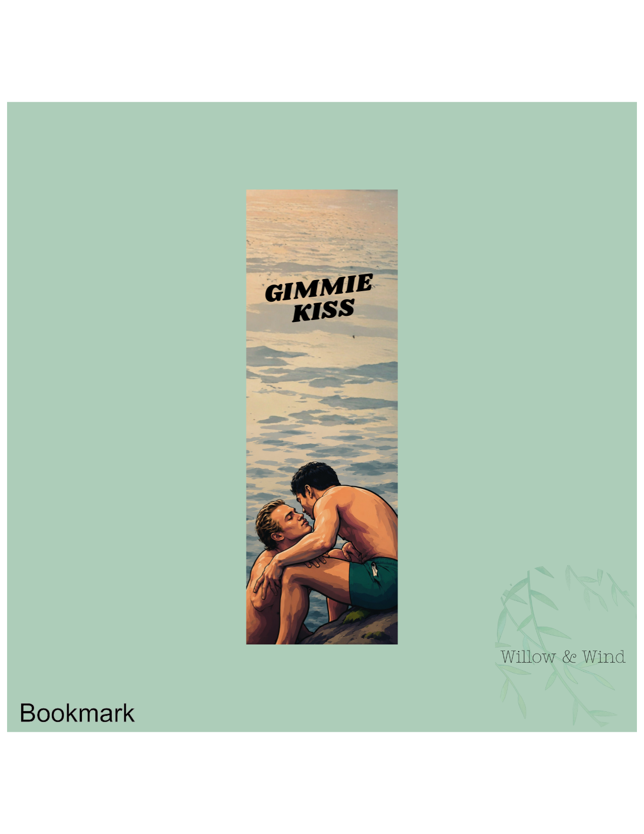 Gimmie Kiss Heated Rivalry Bookmark