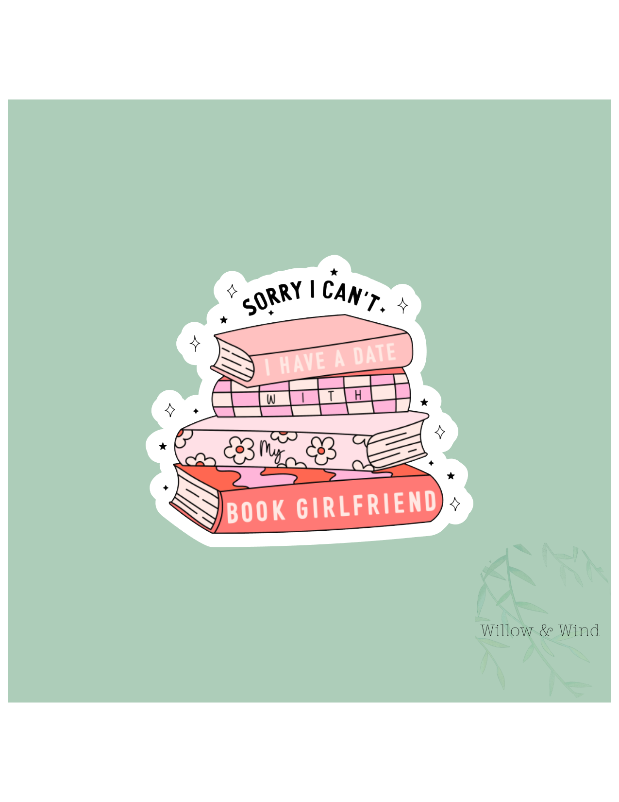 Book Girlfriend - Bookish Sticker
