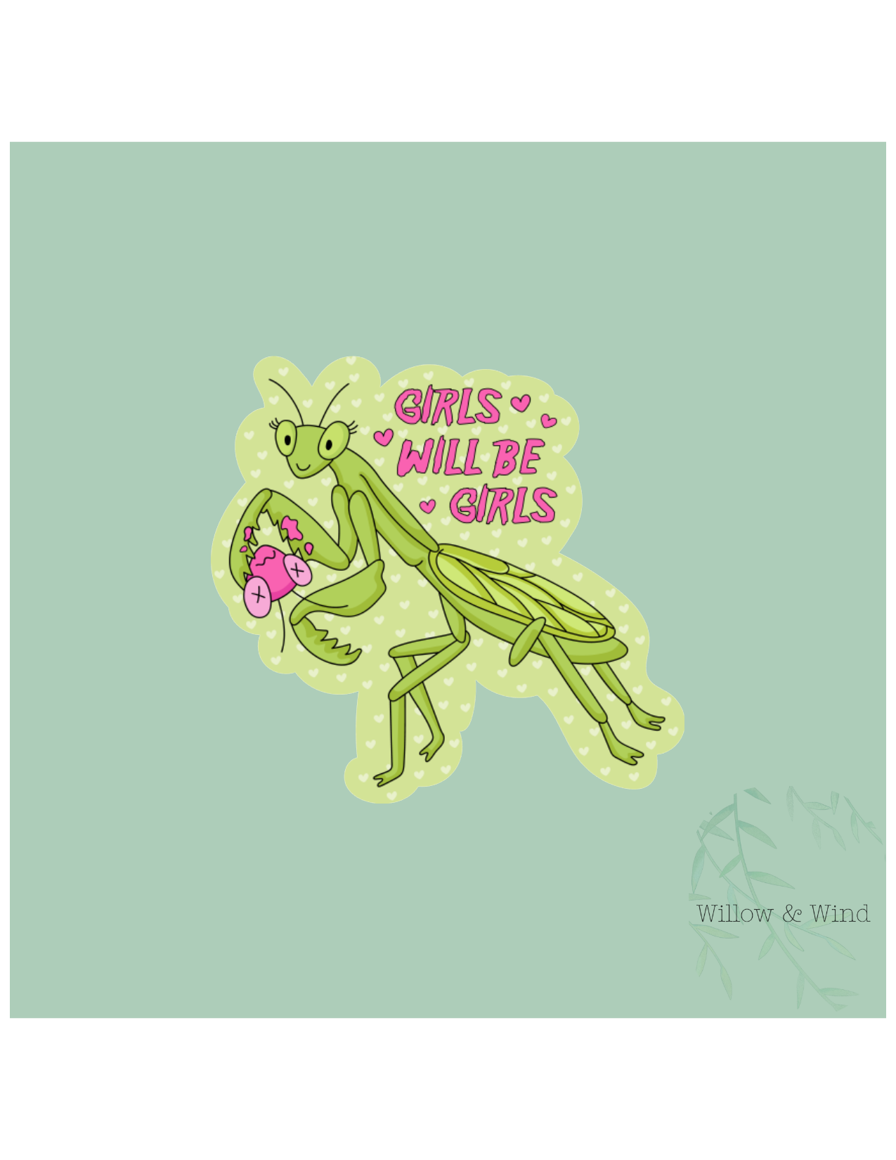 Girls Will Be Girls Sticker