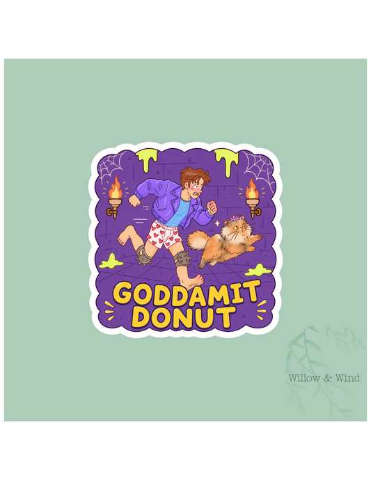 God Damnit - Dungeon Crawler Carl Sticker
